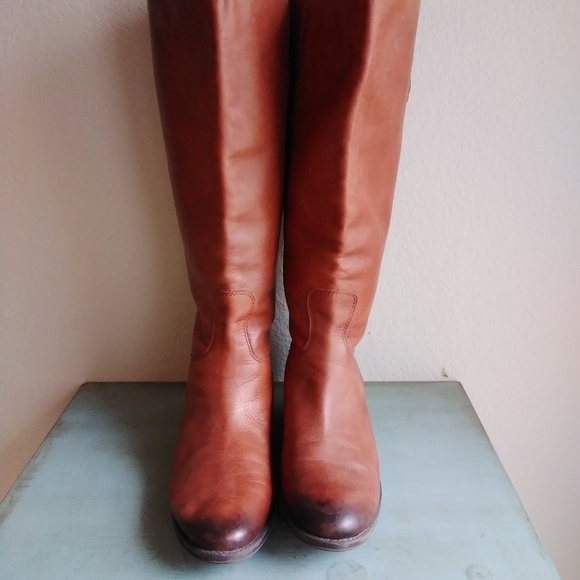 EUC Sam Edelman Womens Ryan Leather Riding Boots sz.8.5 - Picture 2 of 13